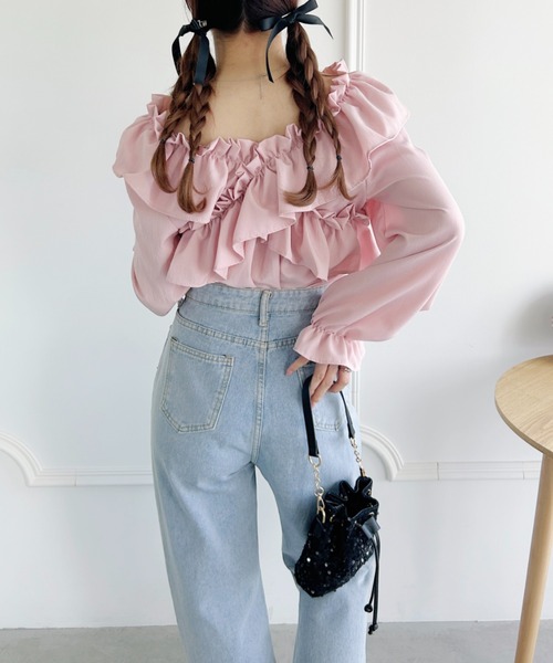 Loueme（ルエム）の「スパンコール2WAYミニショルダーバッグ（ショルダーバッグ・レディース・ブラック/ラベンダー/ピンク・FREE）」の21枚目の写真