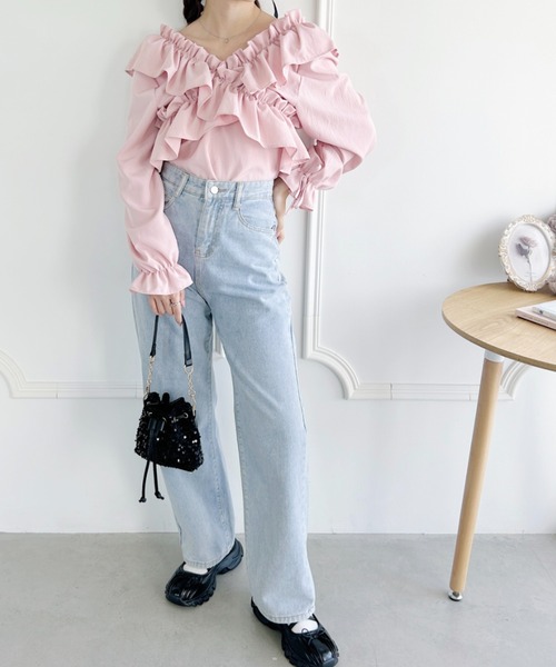 Loueme（ルエム）の「スパンコール2WAYミニショルダーバッグ（ショルダーバッグ・レディース・ブラック/ラベンダー/ピンク・FREE）」の22枚目の写真