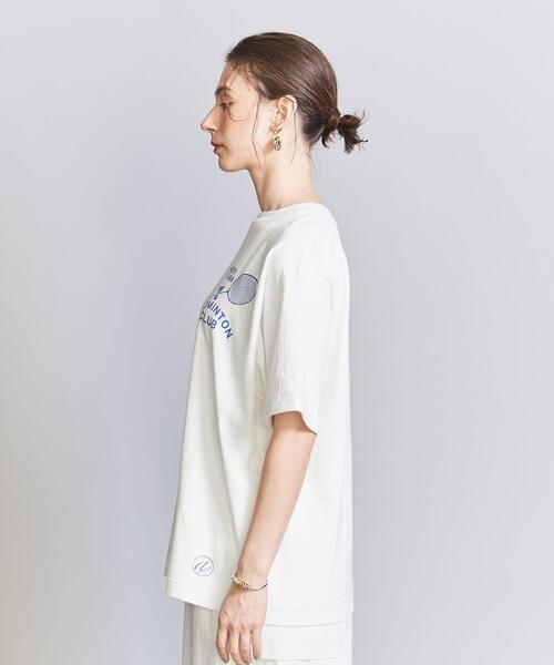 AMERICANA（アメリカーナ）の「【別注】＜AMERICANA＞スポーツプリントTシャツ（Tシャツ/カットソー・レディース・オレンジ/ホワイト/ライム・FREE）」の16枚目の写真