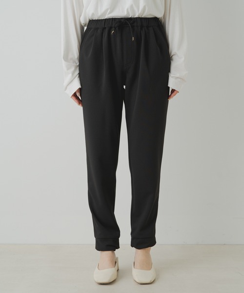 PUAL CE CIN（ピュアルセシン）の「【Du noir】裾アクセントイージーパンツ（その他パンツ・レディース・カーキ/ブラック・FREE）」の16枚目の写真