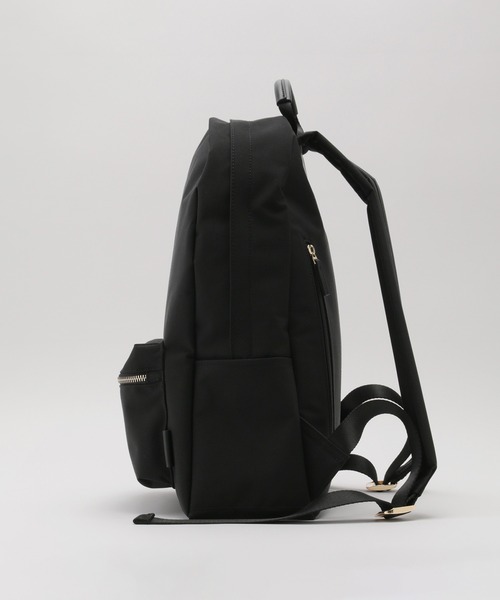 ROPE'（ロペ）の「【撥水】【A4対応】リサイクルコットンポリエステルウェザー リュック（バックパック/リュック・レディース・ブラック・FREE）」の12枚目の写真