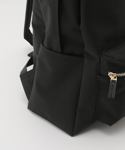 ROPE'（ロペ）の「【撥水】【A4対応】リサイクルコットンポリエステルウェザー リュック（バックパック/リュック・レディース・ブラック・FREE）」の11枚目の写真