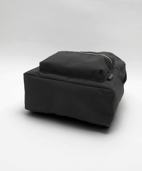 ROPE'（ロペ）の「【撥水】【A4対応】リサイクルコットンポリエステルウェザー リュック（バックパック/リュック・レディース・ブラック・FREE）」の4枚目の写真