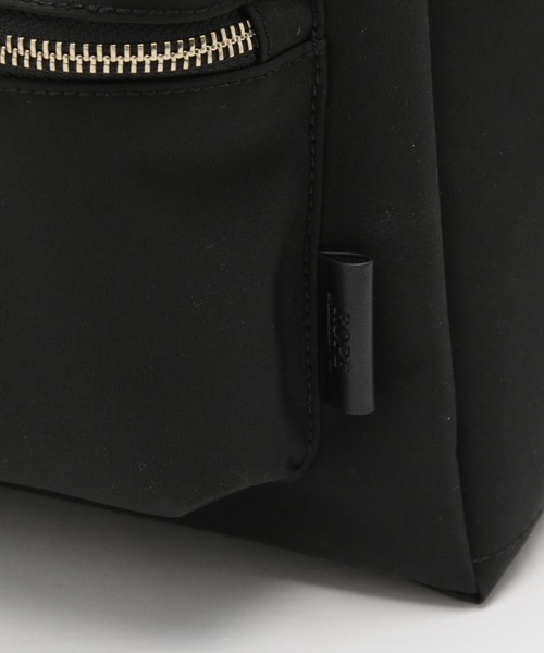 ROPE'（ロペ）の「【撥水】【A4対応】リサイクルコットンポリエステルウェザー リュック（バックパック/リュック・レディース・ブラック・FREE）」の13枚目の写真