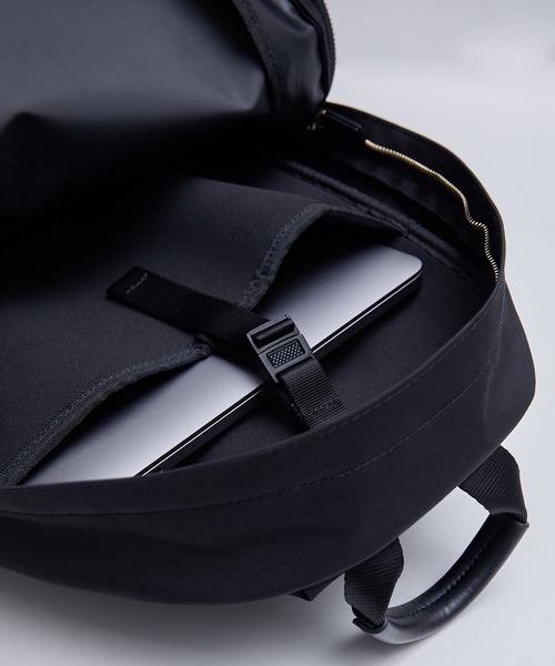 ROPE'（ロペ）の「【撥水】【A4対応】リサイクルコットンポリエステルウェザー リュック（バックパック/リュック・レディース・ブラック・FREE）」の16枚目の写真