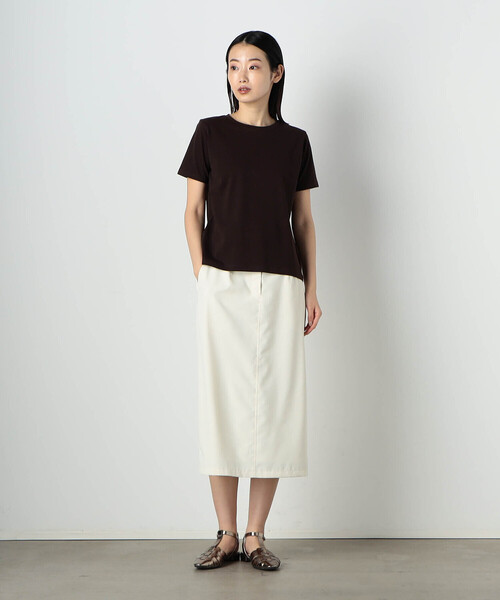 COMME CA ISM（コムサイズム）の「【セットアップ対応】ペンシルスカート（スカート・レディース・オレンジ/キャメル/アイボリー・MEDIUM/LARGE）」の18枚目の写真