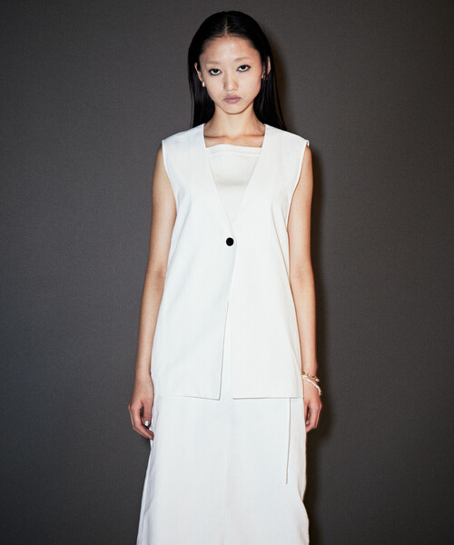 COMME CA ISM（コムサイズム）の「【セットアップ対応】ペンシルスカート（スカート・レディース・オレンジ/キャメル/アイボリー・MEDIUM/LARGE）」の17枚目の写真