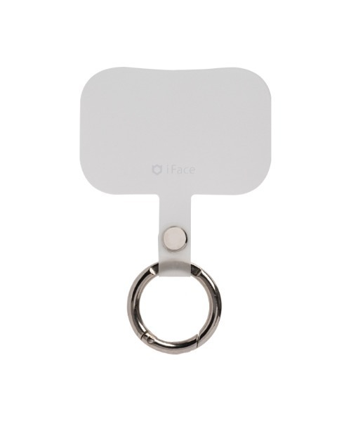 iFace(アイフェイス)の「iFace Hang and ストラップホルダー(スマホグッズ・レディース・クリア/ブラック/ゴールド・FREE)」の1枚目の写真