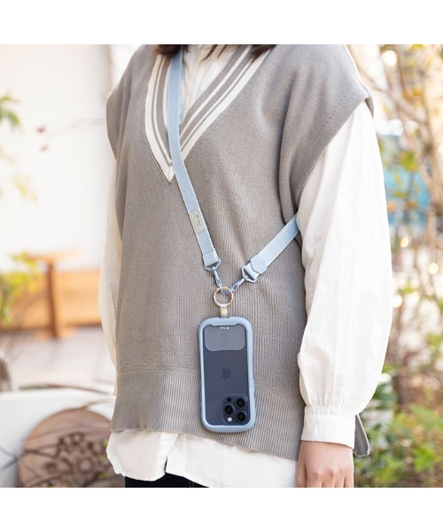 iFace(アイフェイス)の「iFace Hang and ストラップホルダー(スマホグッズ・レディース・クリア/ブラック/ゴールド・FREE)」の9枚目の写真