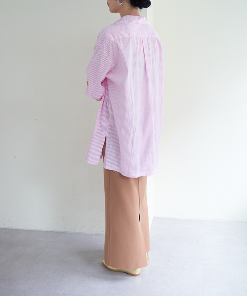 新品【SHENERY（シーナリー）】ベーシックストライプオーバー