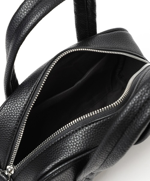 mysty woman(ミスティウーマン)の「ラウンドミニボストンBAG 962927(ボストンバッグ・レディース・マスタード/ブラック/アイボリー・FREE)」の21枚目の写真