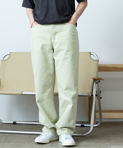 STUSSY(ステューシー)の「STUSSY/ステューシー DOUBLE DYE BIG 'OL JEANS デニムパンツ ウオッシュ加工(デニムパンツ・メンズ・クリーム/ブラック・M)」の22枚目の写真
