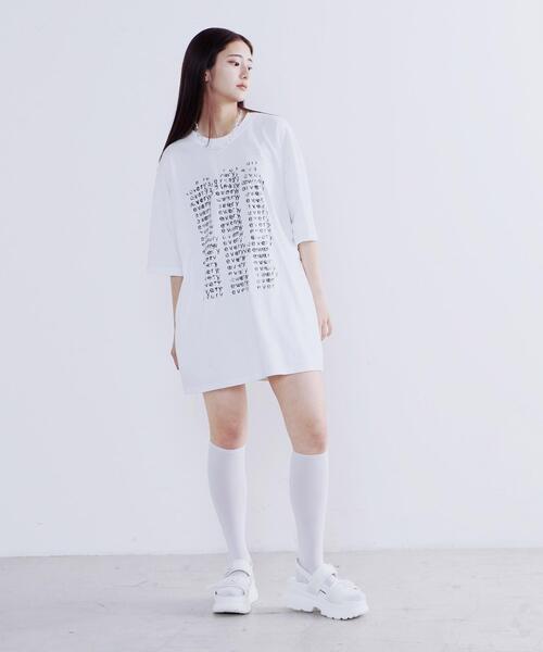 Figments（フィグメンツ）の「every Tシャツ（Tシャツ/カットソー・レディース・ブラック/ホワイト・FREE）」の19枚目の写真