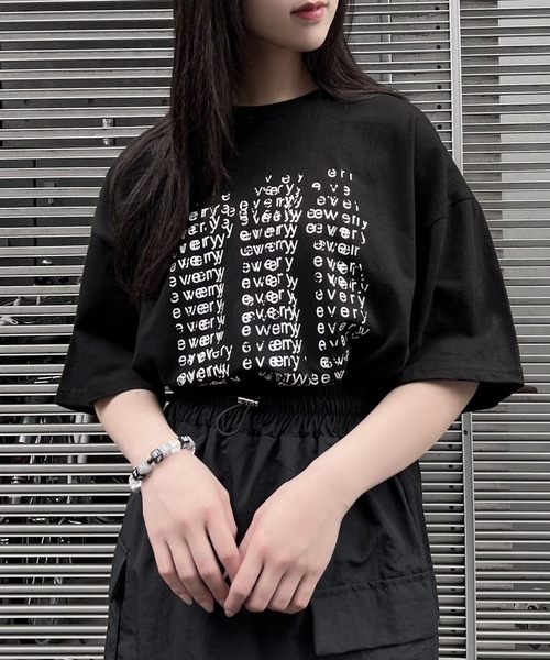 Figments（フィグメンツ）の「every Tシャツ（Tシャツ/カットソー・レディース・ブラック/ホワイト・FREE）」の4枚目の写真