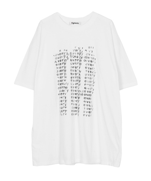 Figments（フィグメンツ）の「every Tシャツ（Tシャツ/カットソー・レディース・ブラック/ホワイト・FREE）」の6枚目の写真