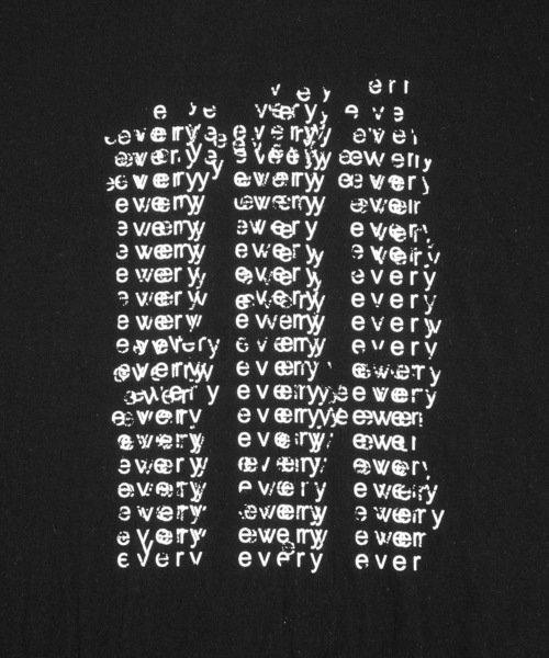 Figments（フィグメンツ）の「every Tシャツ（Tシャツ/カットソー・レディース・ブラック/ホワイト・FREE）」の9枚目の写真