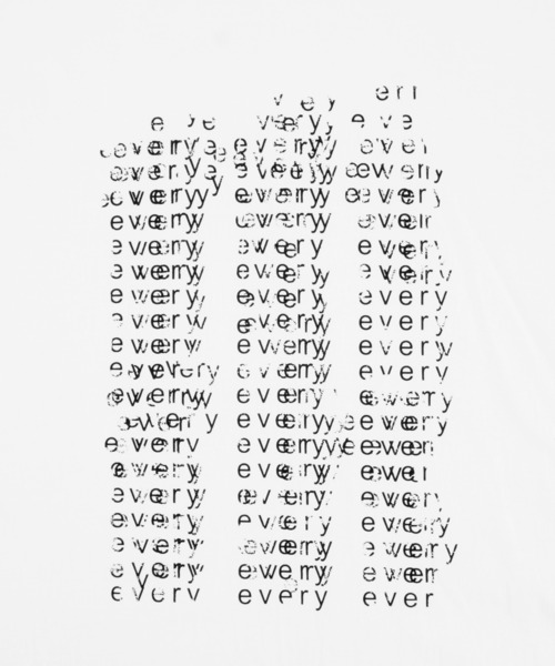 Figments（フィグメンツ）の「every Tシャツ（Tシャツ/カットソー・レディース・ブラック/ホワイト・FREE）」の14枚目の写真