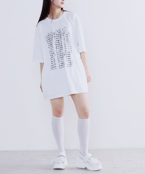 Figments（フィグメンツ）の「every Tシャツ（Tシャツ/カットソー・レディース・ブラック/ホワイト・FREE）」の16枚目の写真