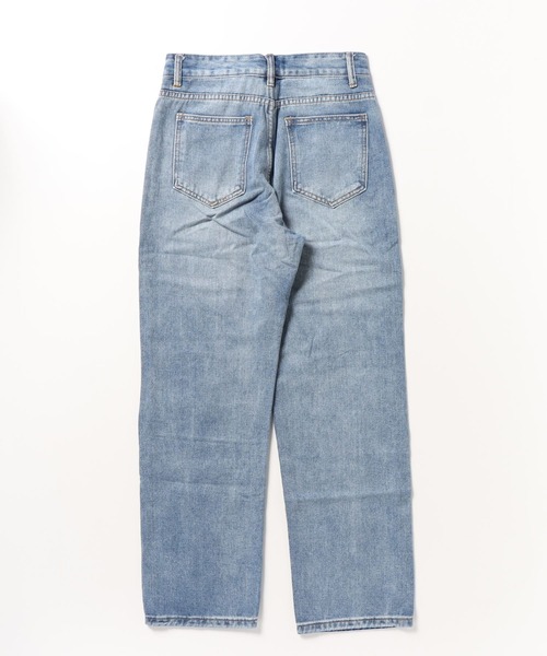 MGV（エムジーヴィー）の「ストリートダメージルーズデニム（デニムパンツ・レディース・ブルー・MEDIUM/LARGE/X-LARGE）」の14枚目の写真