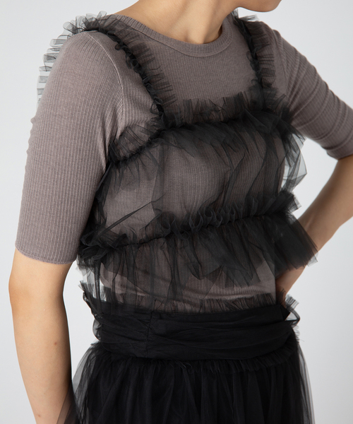 チュールビスチェ（ベスト）｜VERMEIL par iena（ヴェルメイユパー