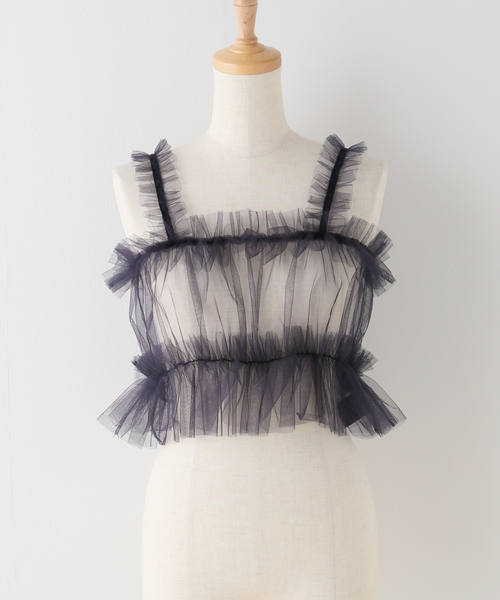 チュールビスチェ（ベスト）｜VERMEIL par iena（ヴェルメイユパー