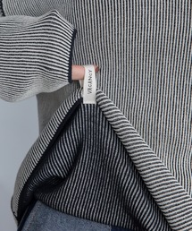 VACANCY（ヴァカンシー）の「プレーティング配色リブトップス/ユニセックス/新色追加（Tシャツ/カットソー）」