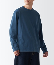 無印良品 | 天竺編みクルーネック長袖Ｔシャツ(Tシャツ/カットソー)