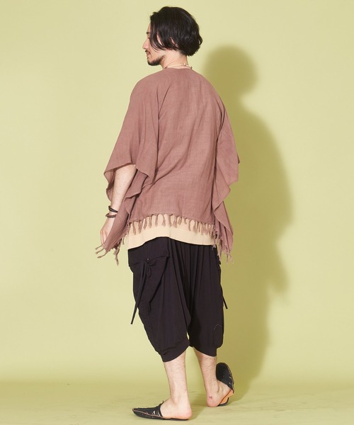 チャイハネ(チャイハネ)の「【チャイハネ】カディフリンジMEN'Sカーディガン(カーディガン/ボレロ・メンズ・グリーン/オフホワイト/ブラック/ブラウン・FREE)」の22枚目の写真