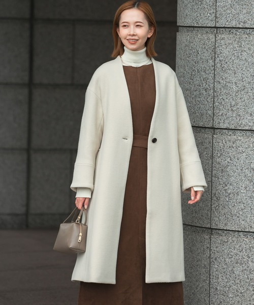 ROSSO スーパー140 ビーバーVネック ロングコート 38 未使用 楽天市場】スーパー140ビーバーVネックロングコート／アーバンリサーチ