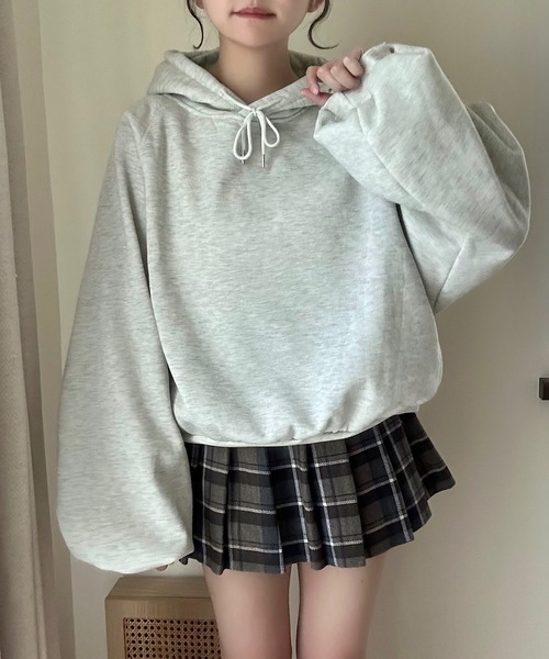 Cham.（チャム）の「プリーツチェックスカート（スカート・レディース・ブラウン・F）」の18枚目の写真