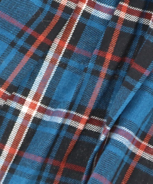 One Octave(ワンオクターヴ)の「One Octave/チェックフリルワンピ(ペットウェア・レディース・ブルー/グリーン・L/2M/M/2XS/S/XS/2L)」の12枚目の写真