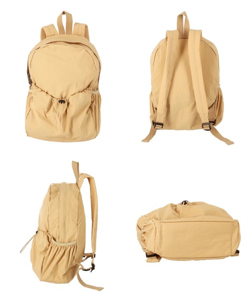 anap mimpi（アナップミンピ）の「ポケットシャーリングデザインリュック（バックパック/リュック・レディース・ブラック/ベージュ・FREE）」の22枚目の写真