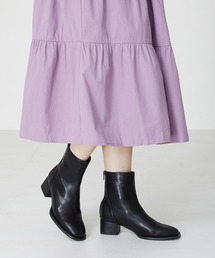 ソフトレザーオーバーヒールブーツ 32407