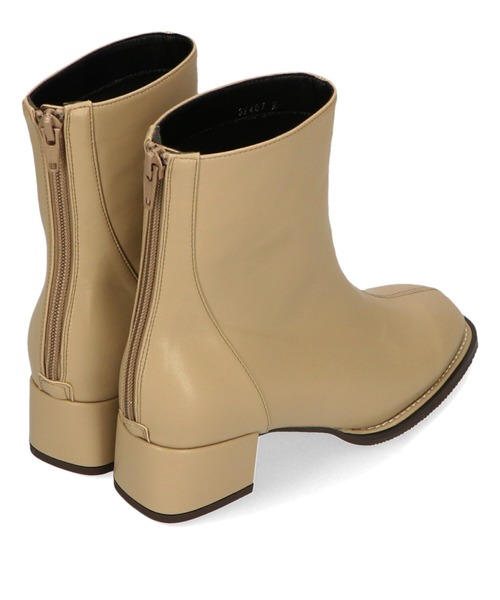 WA ORiental TRaffic（ダブルエーオリエンタルトラフィック）の「ソフトレザーオーバーヒールブーツ 32407（ブーツ・レディース・グリーン/ブラック/ベージュ・LL/S/M/L）」の5枚目の写真