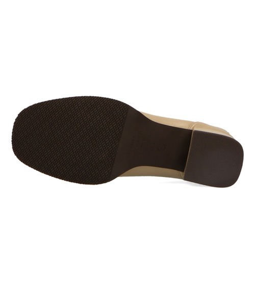 WA ORiental TRaffic（ダブルエーオリエンタルトラフィック）の「ソフトレザーオーバーヒールブーツ 32407（ブーツ・レディース・グリーン/ブラック/ベージュ・LL/S/M/L）」の9枚目の写真