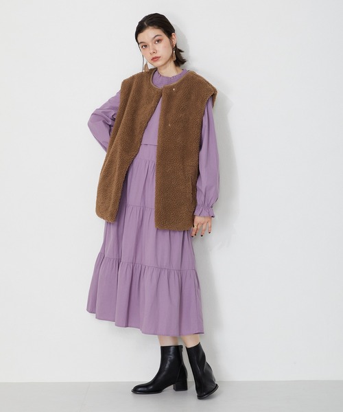 WA ORiental TRaffic（ダブルエーオリエンタルトラフィック）の「ソフトレザーオーバーヒールブーツ 32407（ブーツ・レディース・グリーン/ブラック/ベージュ・LL/S/M/L）」の14枚目の写真