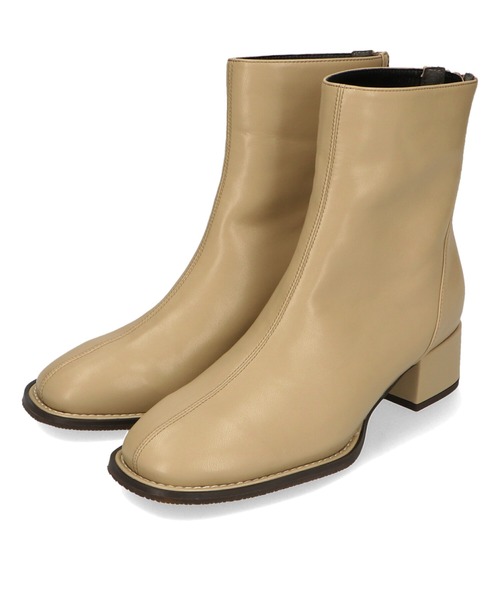 WA ORiental TRaffic（ダブルエーオリエンタルトラフィック）の「ソフトレザーオーバーヒールブーツ 32407（ブーツ・レディース・グリーン/ブラック/ベージュ・LL/S/M/L）」の18枚目の写真