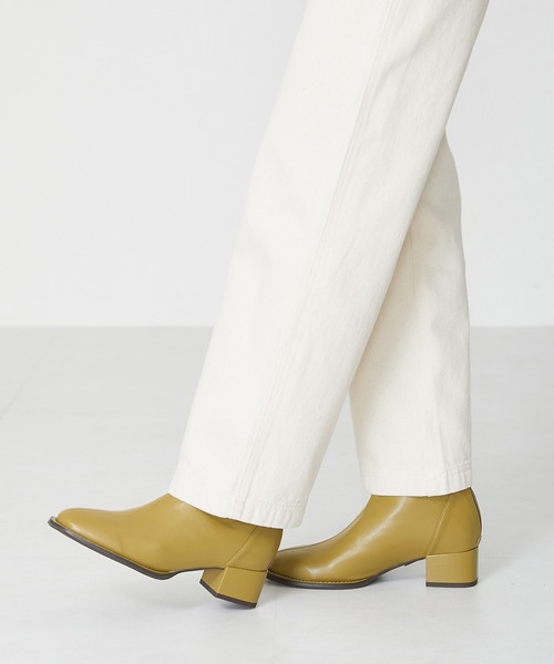 WA ORiental TRaffic（ダブルエーオリエンタルトラフィック）の「ソフトレザーオーバーヒールブーツ 32407（ブーツ・レディース・グリーン/ブラック/ベージュ・LL/S/M/L）」の17枚目の写真