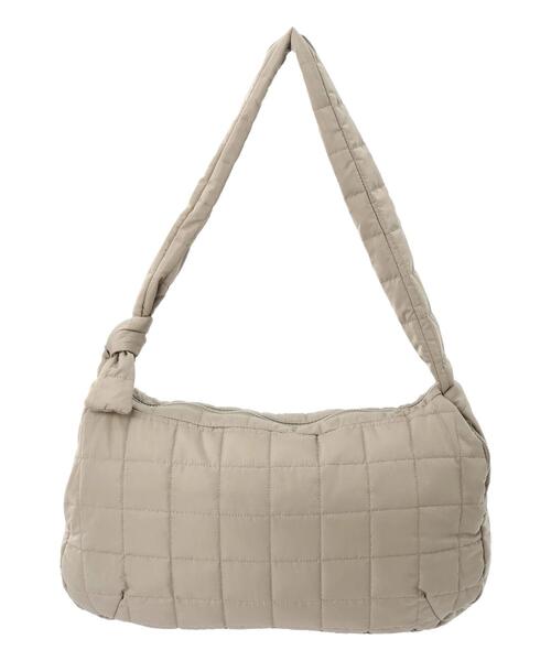 Samansa Mos2 blue（サマンサモスモスブルー）の「キルティングショルダーバッグ（ハンドバッグ・レディース・ブラック/カーキ/キナリ・F）」の10枚目の写真