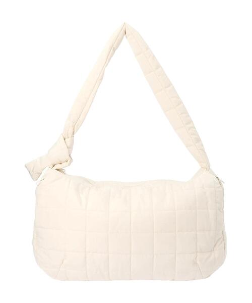 Samansa Mos2 blue（サマンサモスモスブルー）の「キルティングショルダーバッグ（ハンドバッグ・レディース・ブラック/カーキ/キナリ・F）」の11枚目の写真