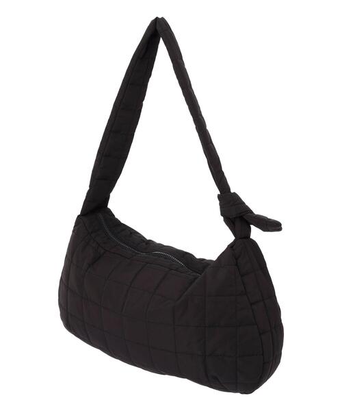 Samansa Mos2 blue（サマンサモスモスブルー）の「キルティングショルダーバッグ（ハンドバッグ・レディース・ブラック/カーキ/キナリ・F）」の13枚目の写真