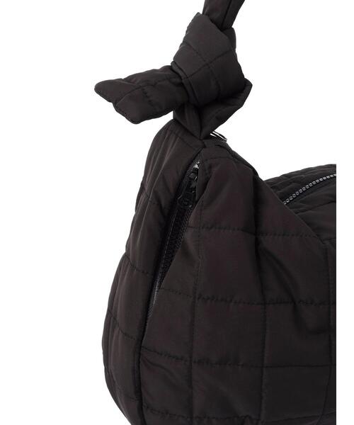 Samansa Mos2 blue（サマンサモスモスブルー）の「キルティングショルダーバッグ（ハンドバッグ・レディース・ブラック/カーキ/キナリ・F）」の15枚目の写真