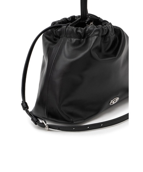 DIESEL（ディーゼル）の「メンズ レザー ドローストリング ミニ