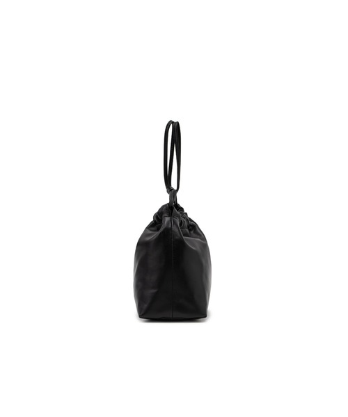 DIESEL レザーリングハンドルバッグ DIESEL（ディーゼル）の「メンズ レザー ドローストリング ミニ