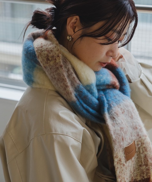 Kastane（カスタネ）の「チェックマフラー（マフラー）」 - WEAR