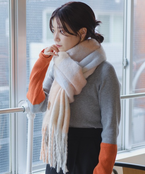 Kastane（カスタネ）の「チェックマフラー（マフラー）」 - WEAR