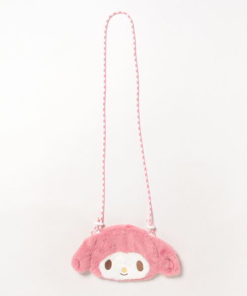 sanrio（サンリオ）の「sanrio/サンリオキャラクターズ　ぬいぐるみサコッシュ（ショルダーバッグ・レディース・イエロー/ホワイト×ブラック/ホワイト/ブラック/ピンク/レッド・ONE SIZE）」の15枚目の写真