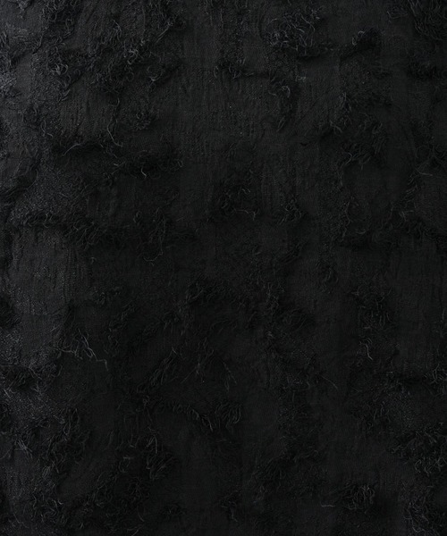 COLONY 2139(コロニートゥーワンスリーナイン)の「フリンジジャガード長袖プルオーバー(Tシャツ/カットソー・レディース・ブラック/アイボリー・FREE)」の10枚目の写真