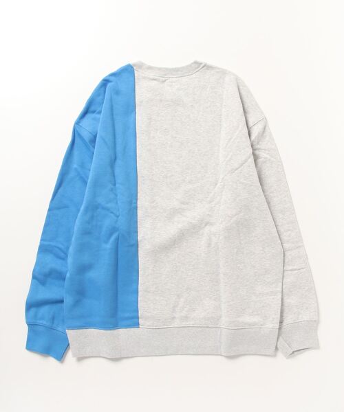 Levi's(リーバイス)の「Levi's/リーバイス ワンポイントロゴ 切替 裏起毛 スエットトレーナー(スウェット・メンズ・ブラック/ブルー・M/L)」の14枚目の写真