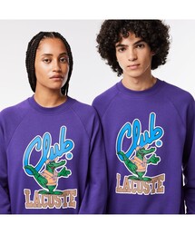 LACOSTE（ラコステ）の「バーシティグラフィックプリントクルーネックスウェット トレーナー（スウェット・メンズ）」